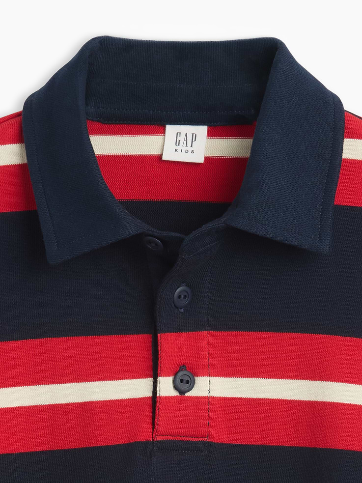 Image 5 de 5, Polo décontracté en tissu épais pour Enfant