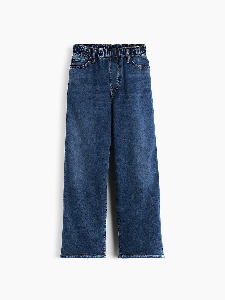 Image 2 of 6, Kids Knit Easy Baggy Jeans