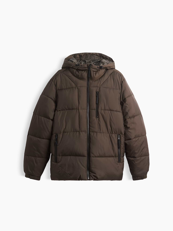 Image 7 of 7, Recycled Heavyweight Puffer Jacket