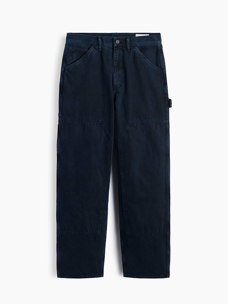 Image 8 of 9, Baggy Double-Knee Carpenter Jeans