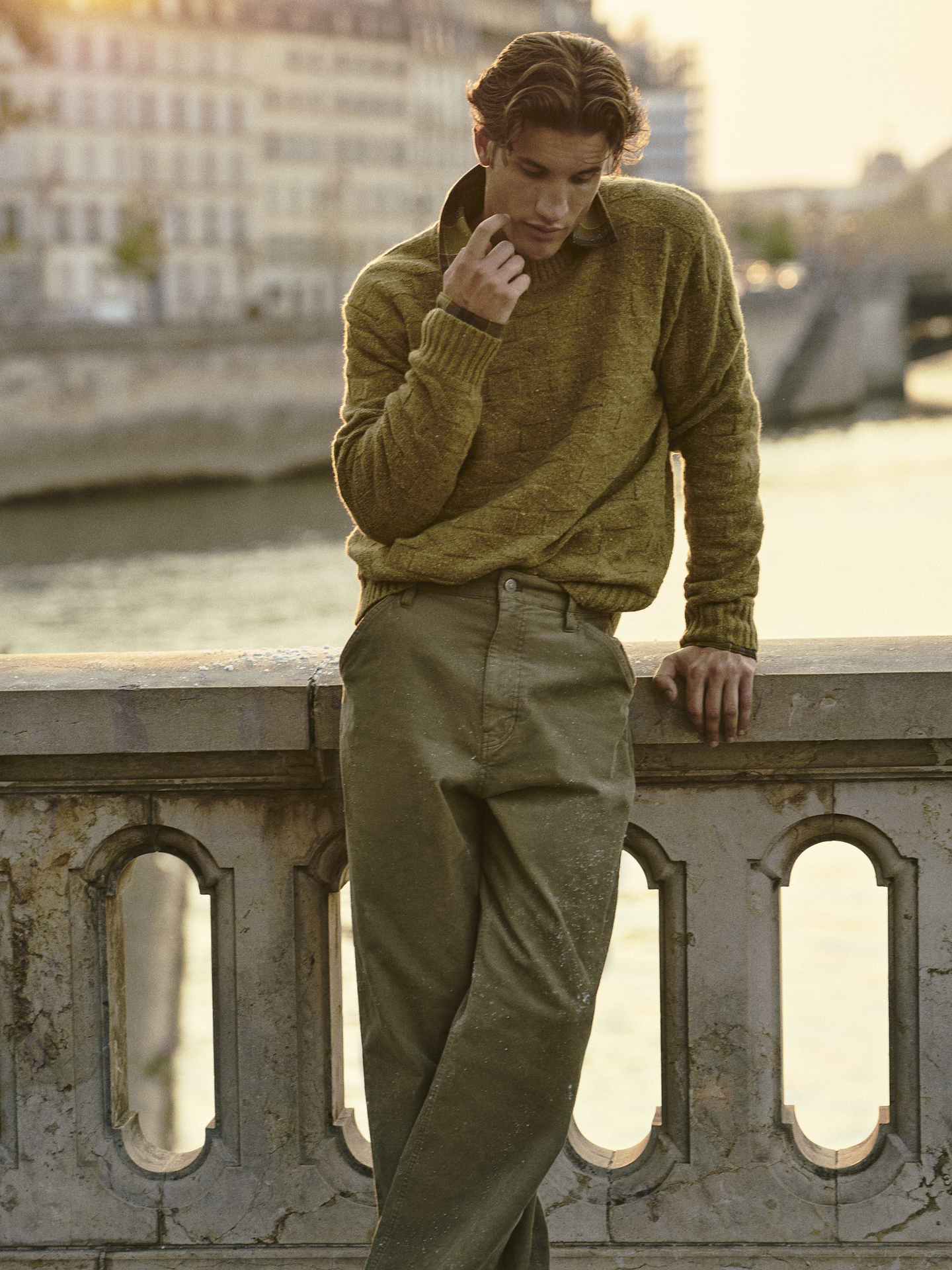 Image 7 of 8, Loose Corduroy Pant