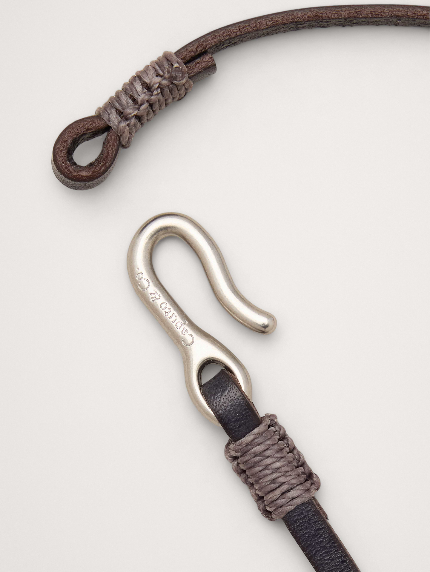 Image 2 of 3, Euro Leather Double-Wrap Bracelet by Caputo & Co