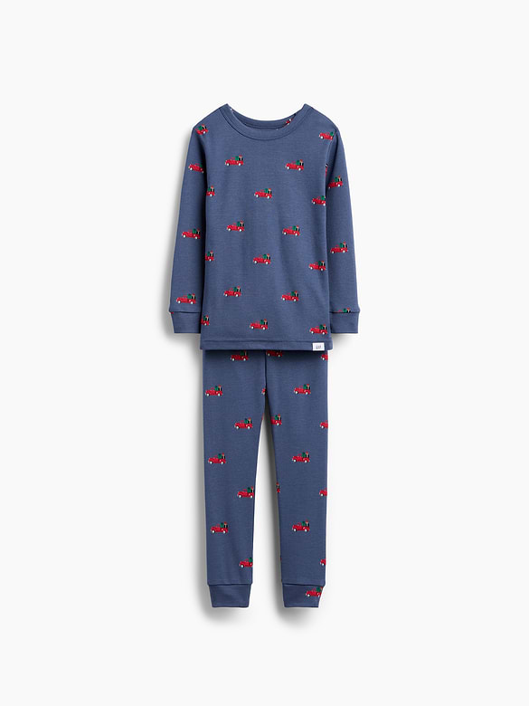 Kids & Baby Organic Brushed Cotton PJ Set