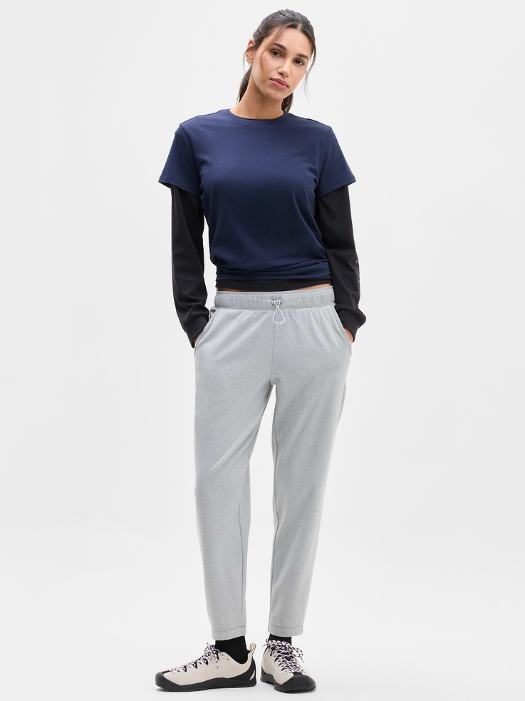 Image 1 of 5, FOR: Layering up to and from your workout, FEEL: Flex Fleece fabric has a cozy, brushed feel with all-around stretch, FAVE: Easy-access side pockets, plus a secure zip pocket for small essentials, Secure zip pockets to store your essentials, Product #1179344