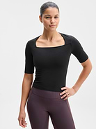 Image 1 of 3, FOR: Your yoga flow and sessions in the studio, FEEL: VitaFree fabric is our lightest-feel yoga fabric for a barely there, yet fully covered sensation, FAVE: Second-skin fabric stretches to your body and maintains its shape, Product #1185483
