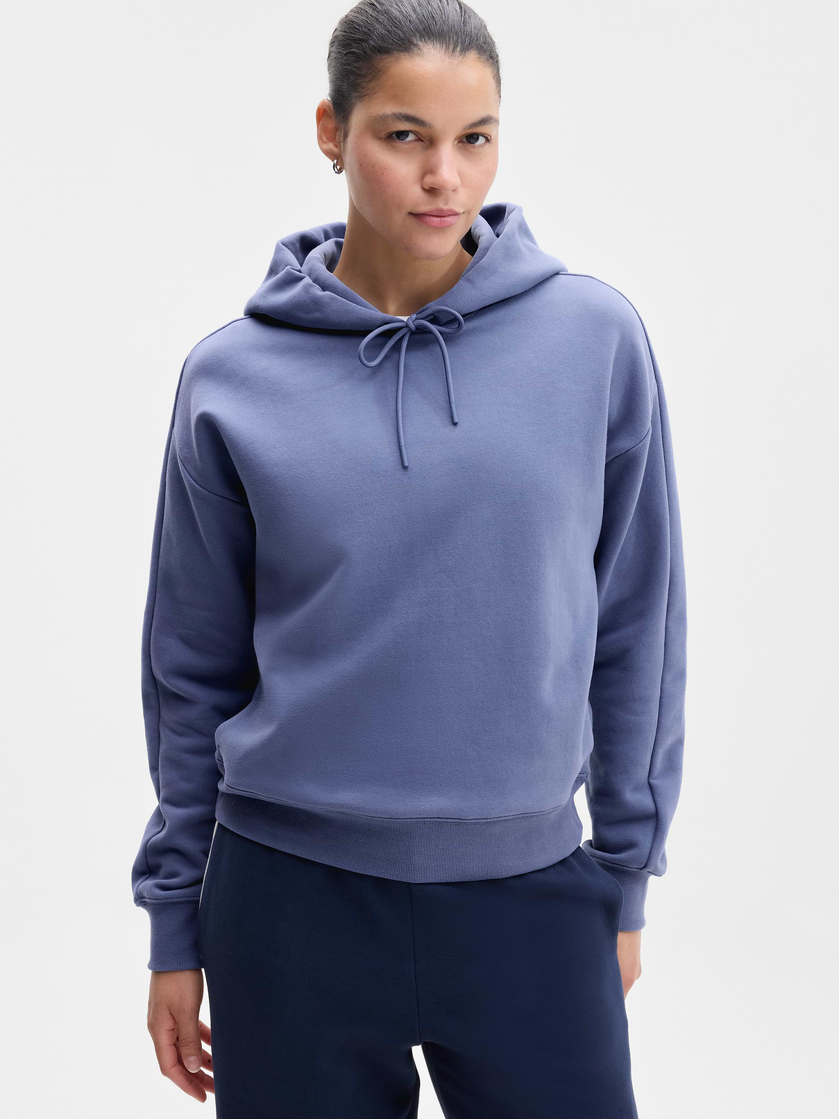 Image 1 of 3, FOR: Lounge and everyday movement, FEEL: Plush stretch fleece has a soft, brushed interior, FAVE: New and improved fit, plus streamlined side pockets, Product #1177757