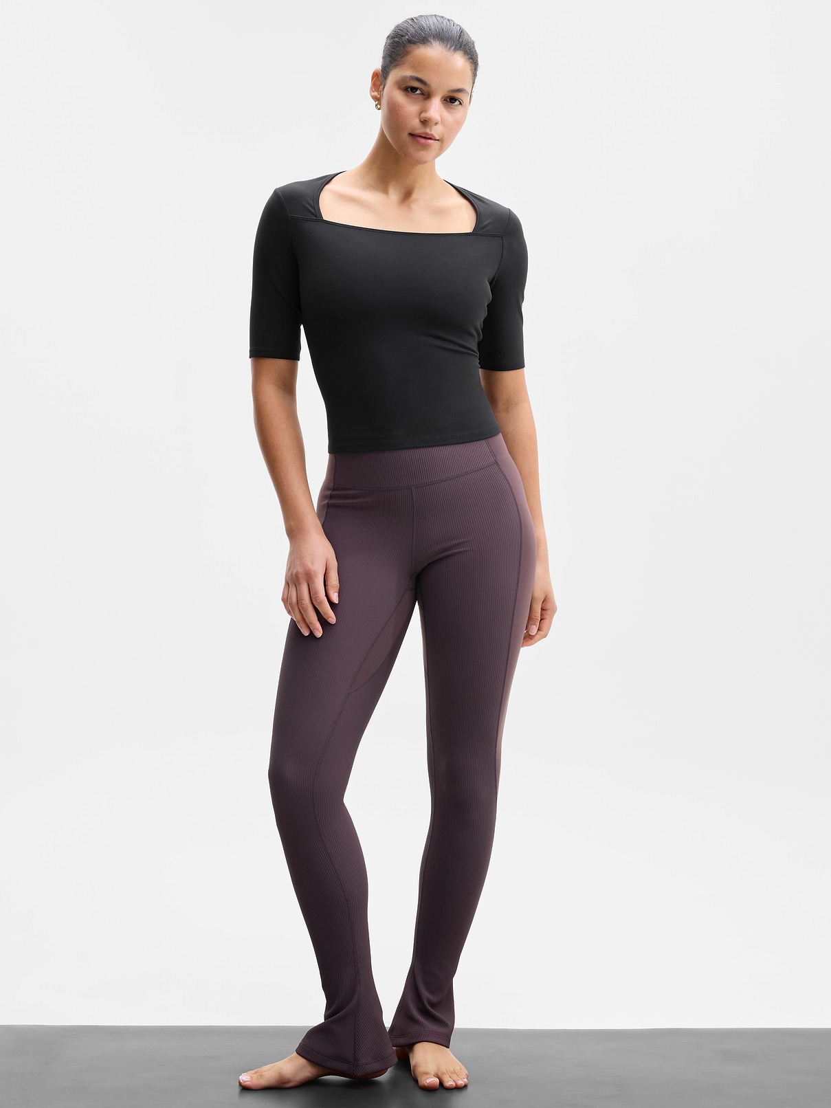 Image 2 of 3, Transcend Midi Sleeve Tee