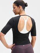 Image 3 of 3, Transcend Midi Sleeve Tee