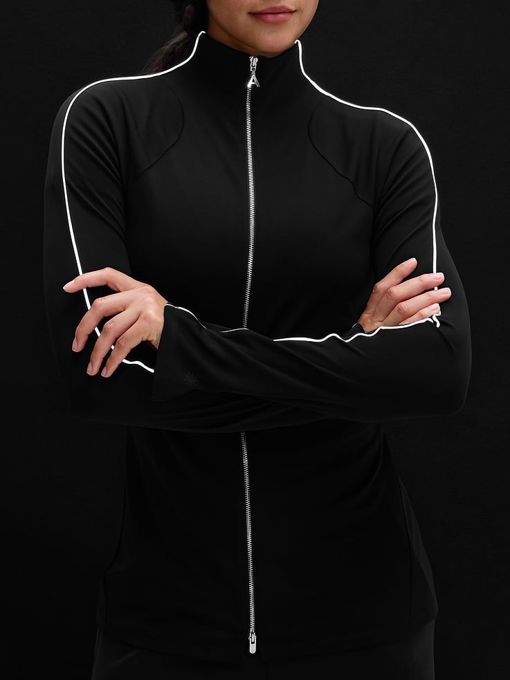 Image 4 of 4, Crossroads Track Blouse