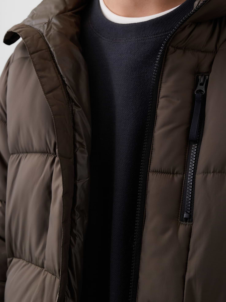 Image 5 of 7, Recycled Heavyweight Puffer Jacket