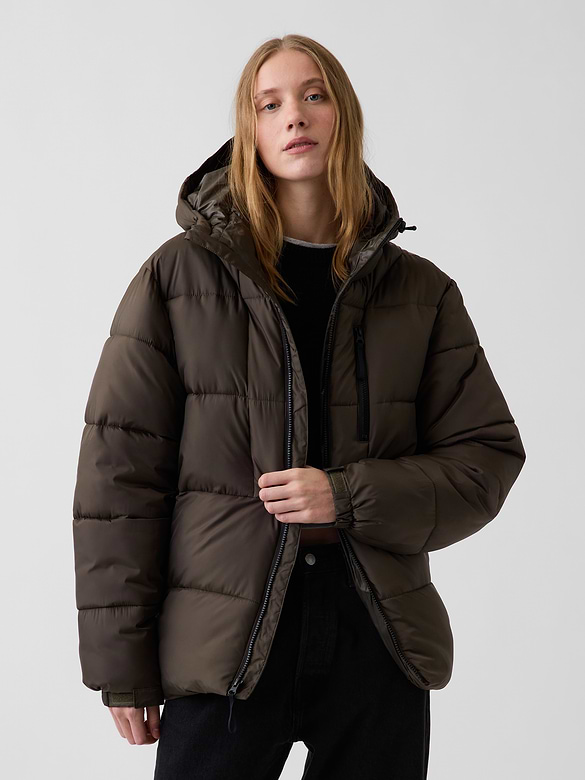 Recycled Heavyweight Puffer Jacket