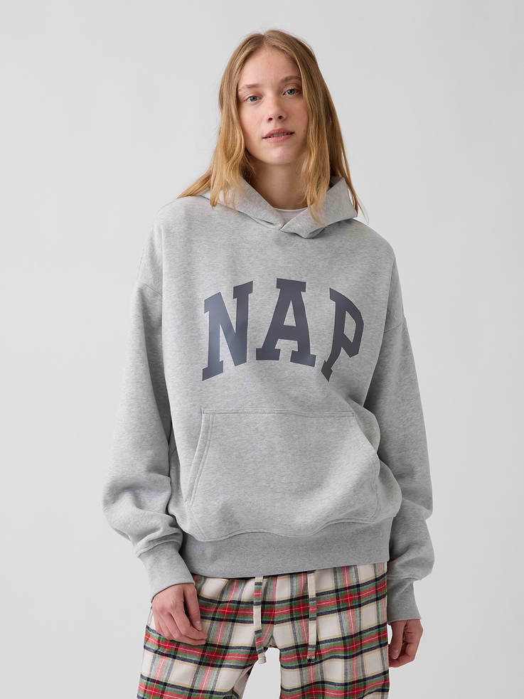 Image 2 of 3, Adult VintageSoft NAP Logo Hoodie