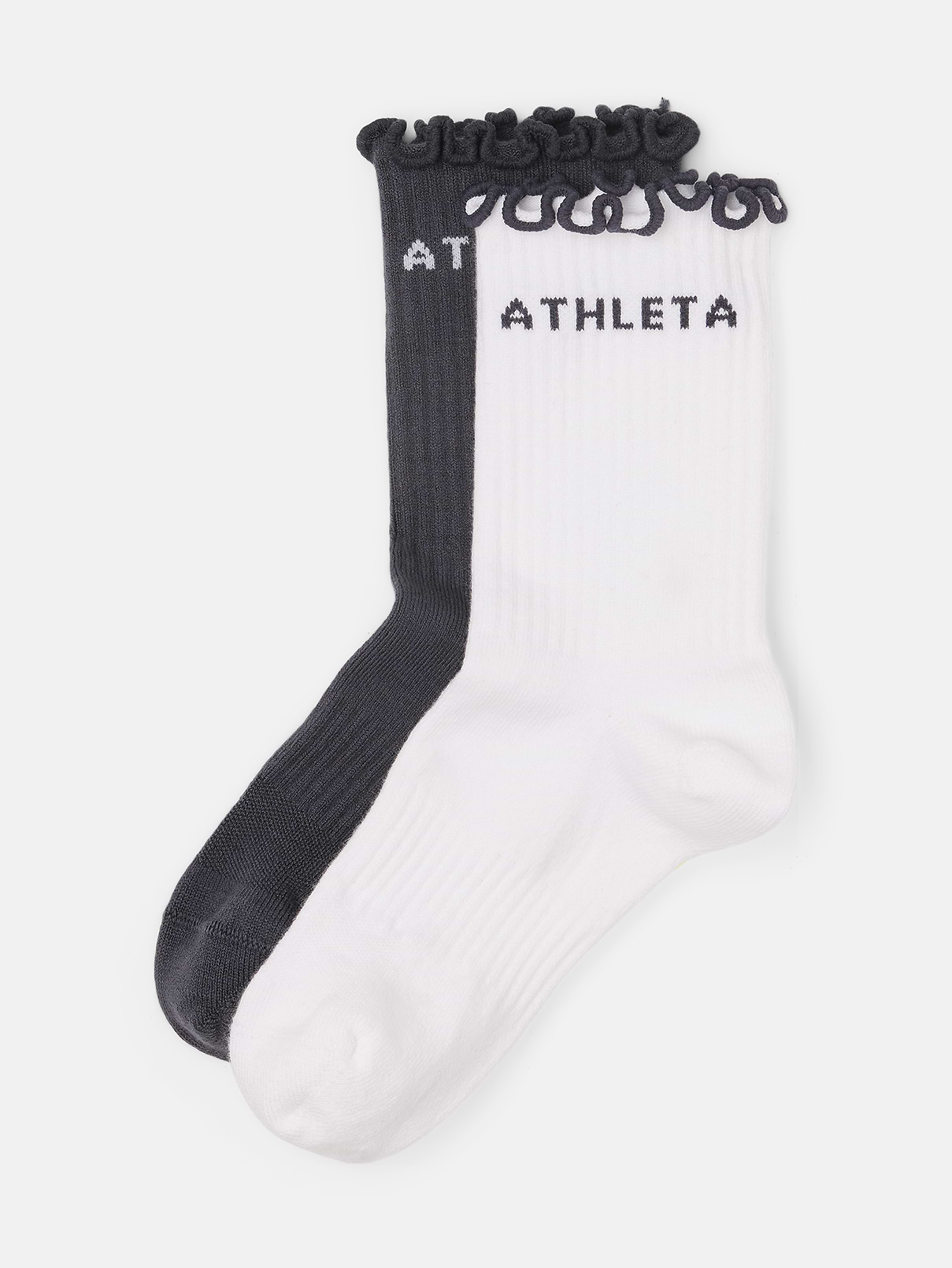 Image 1 of 2, FOR: School, practice, and play, FEEL: Lightweight cotton is stretchy and breathable, FAVE: Reinforced heel and toe for zoned support, Product #1178806