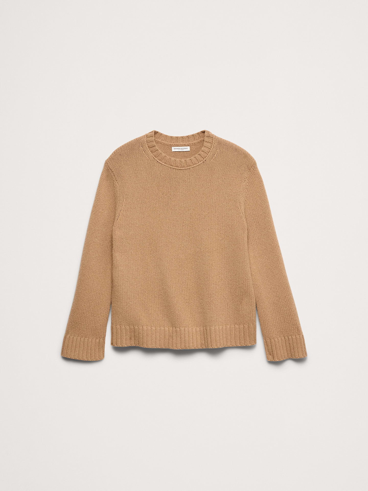Image 5 of 6, Oversized Midweight Cashmere Crew-Neck Sweater