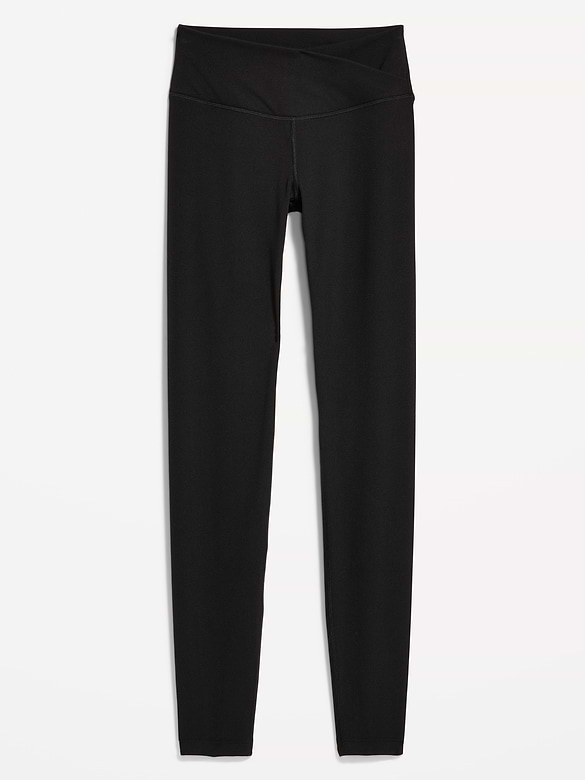 Crossover-Waist StudioSmooth Full-Length Legging