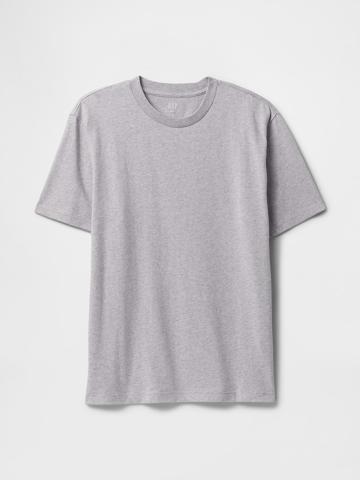 Image 7 de 8, T-shirt décontracté en tissu épais pour Adulte