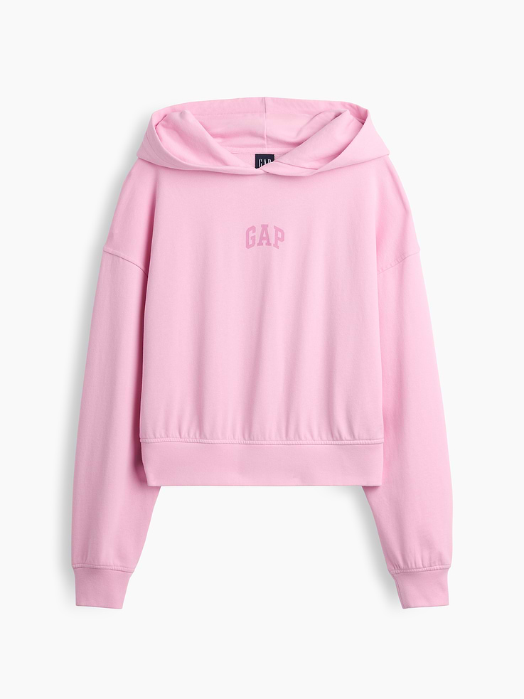 Image 6 of 6, VintageSoft Terry Logo Hoodie