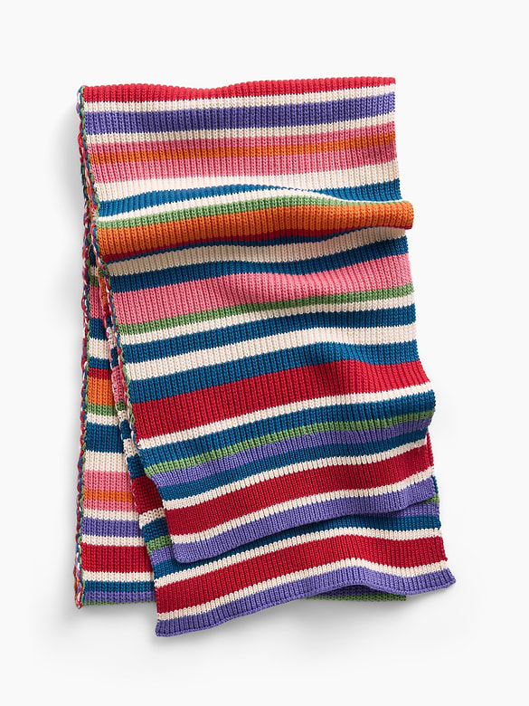 Happy Stripe Scarf