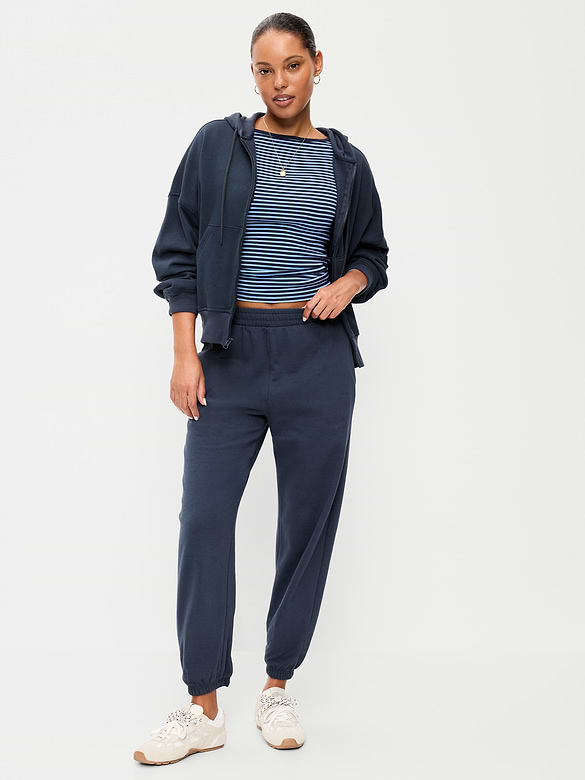 High-Waisted SoComfy Jogger Sweatpants