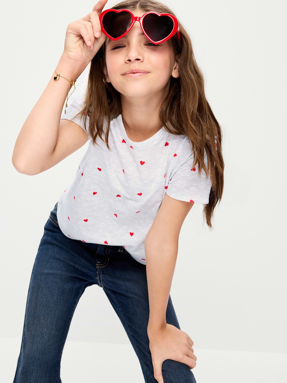 Image 1 of 3, crew neck, short sleeves, all-over pattern or print, Product #905991