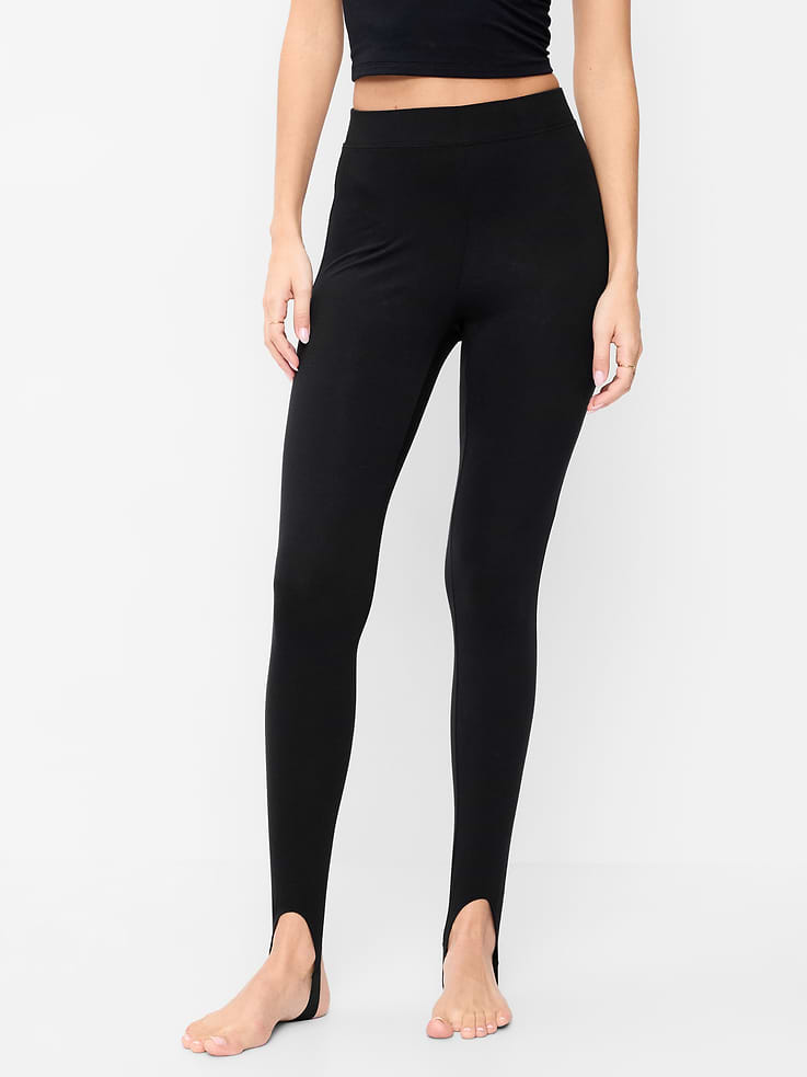 Image 2 of 4, High-Waisted Stirrup Leggings