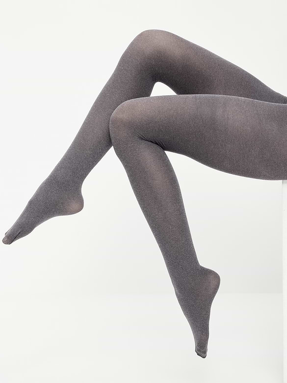Semi-Sheer Tights for Women