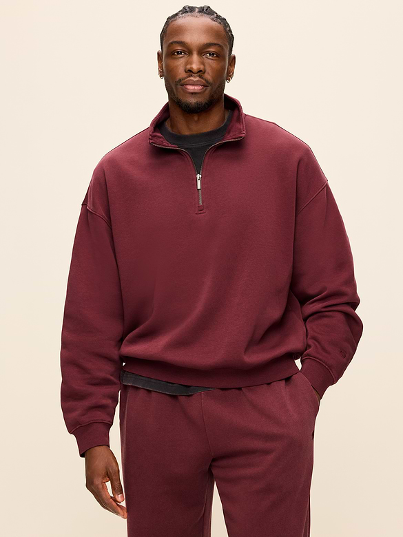 Lived-In Pro Quarter Zip