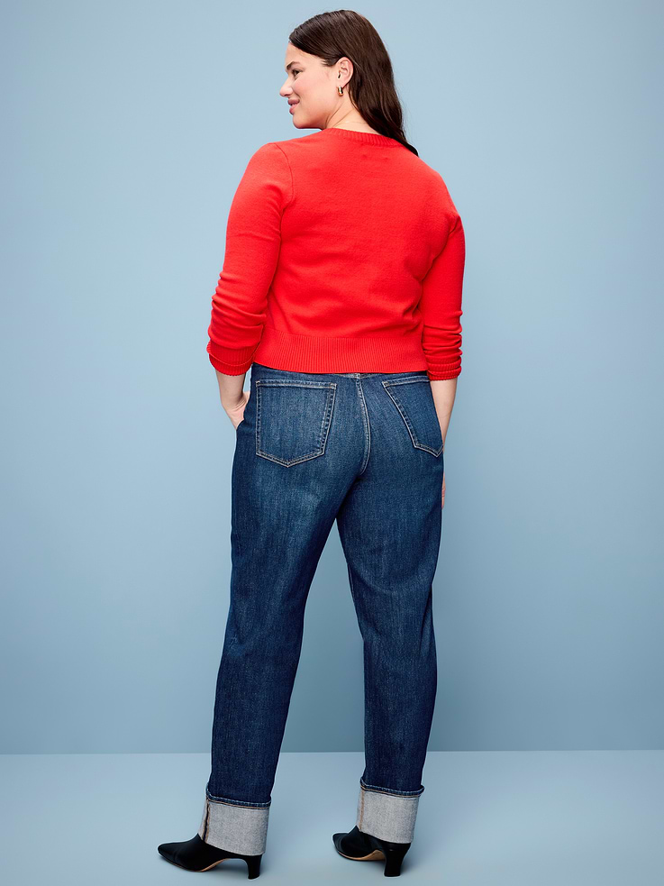 Image 8 of 8, Curvy High-Waisted OG Loose Jeans