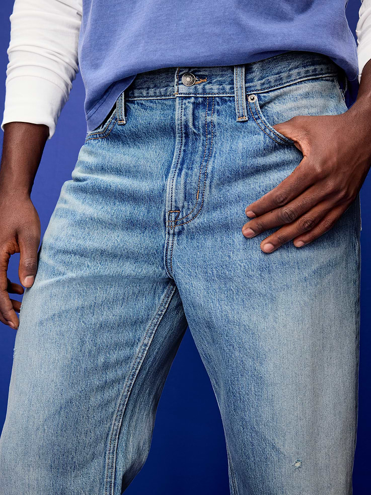 Image 5 of 5, 90s Loose Premium Vintage Jeans