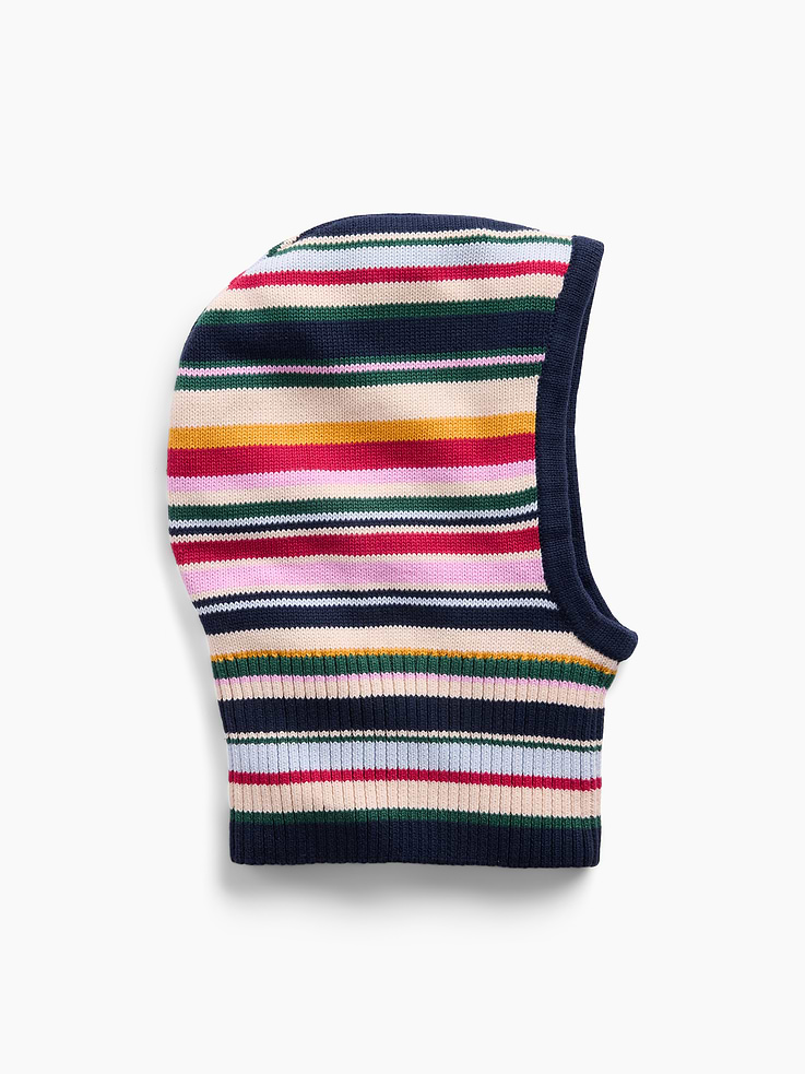 Image 1 de 1, Tricot de coton doux., Rayures sur l’ensemble., Ourlet côtelé., Motif jacquard ou rayures sur l’ensemble., Ce produit a été fabriqué dans une usine qui investit dans l’égalité des genres et l’autonomisation des femmes grâce au programme Reimagining Industry to Support Equality (RISE). En savoir plus: Combler les lacunes en matière d’équité | Gap Inc. ., Produit #1185927