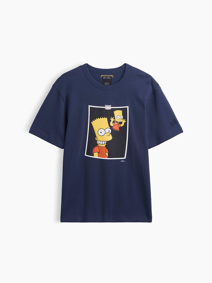Image 6 of 7, Adult The Simpsons Heavyweight Graphic T-Shirt