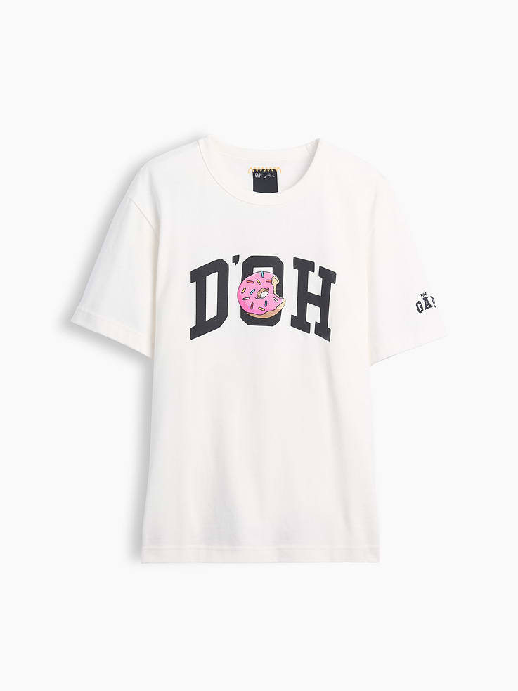 Image 7 of 8, Adult The Simpsons Heavyweight Graphic T-Shirt