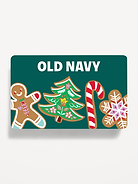 Image 1 of 1, A gift card is the perfect gift that always fits for any special celebration and can be spent at Old Navy as well as Athleta, Gap, Banana Republic, Banana Republic Factory or Gap Factory – in-stores and online., Gift cards are shipped on their own and shipping is free., Need it now? Check out eGift Cards for immediate delivery to your loved ones and more ways to customize., Purchases will be deducted from this gift card until the value reaches zero. No expiration date or service fees apply. Not redeemable for cash unless required by law., Product #000157