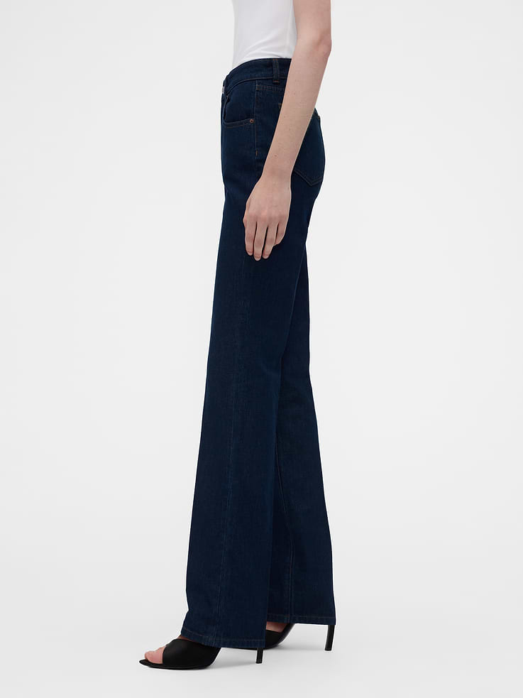 Image 3 of 9, Gap × Victoria Beckham High Rise Straight Jeans, Cardmember Early Access