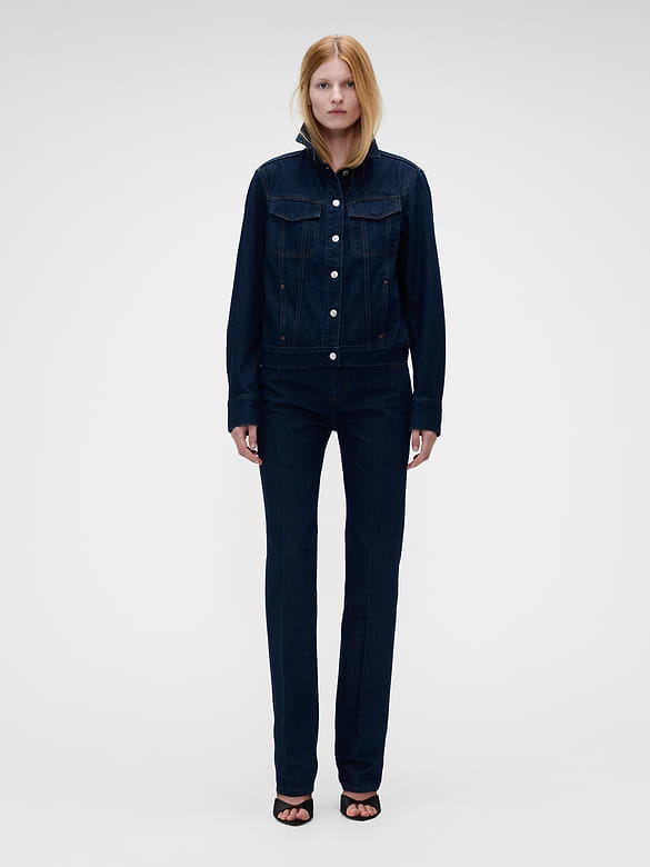 Gap × Victoria Beckham High Rise Straight Jeans