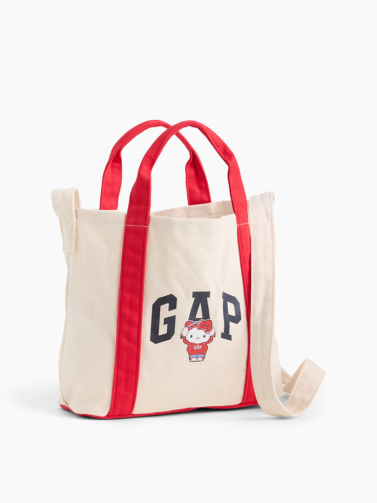 Image 2 of 3, Hello Kitty Gap Logo Mini Tote Bag