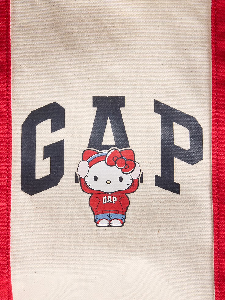 Image 3 of 3, Hello Kitty Gap Logo Tote Bag