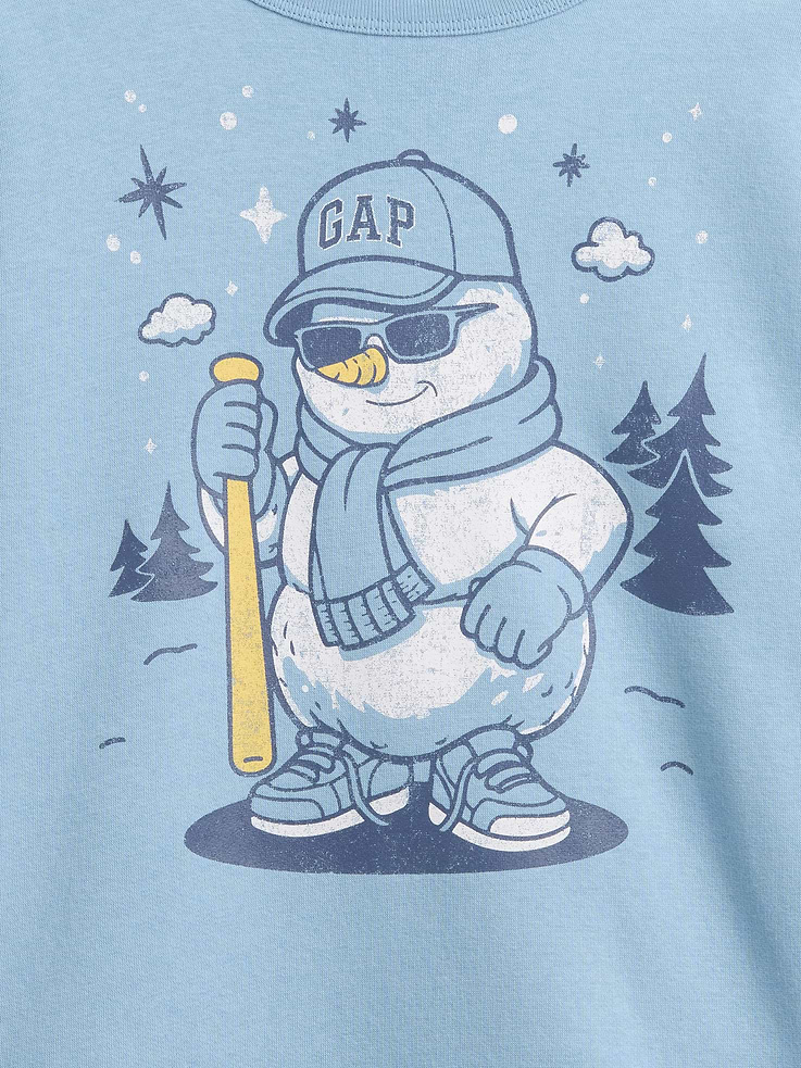 Image 2 of 3, Kids Relaxed Crewneck Sweatshirt