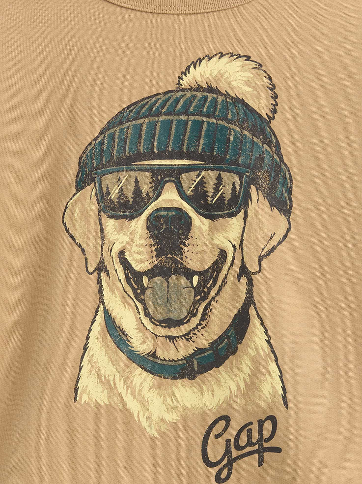 Image 2 of 3, Kids Relaxed Crewneck Sweatshirt