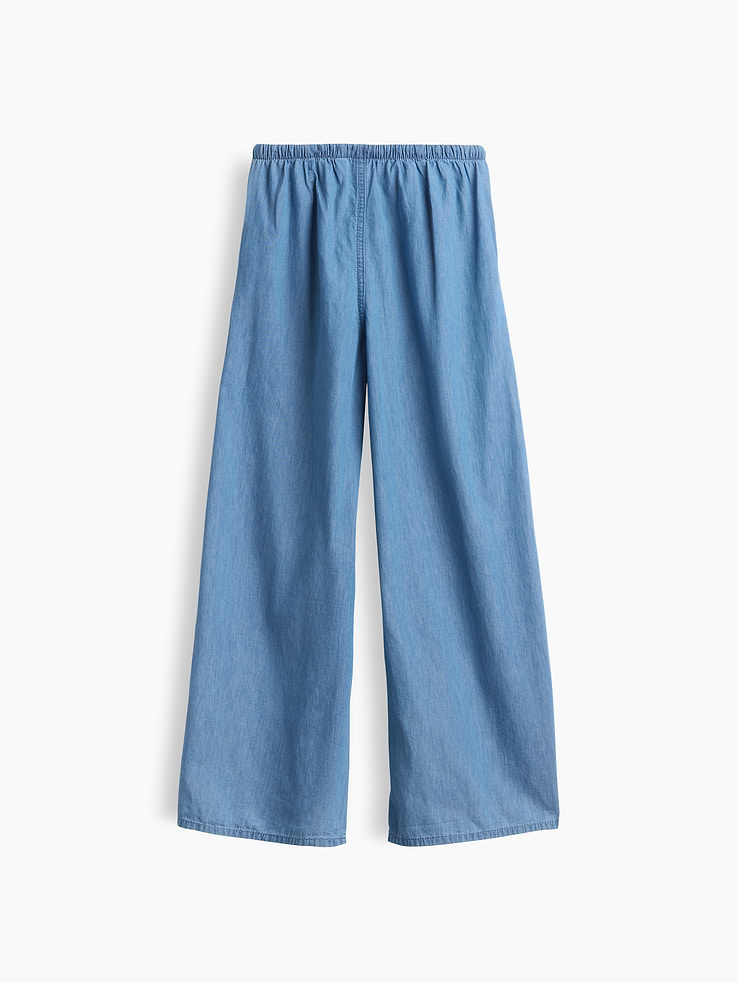 Image 3 of 3, Kids Mid Rise Pull-On Baggy Pants