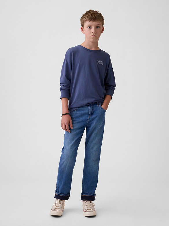 Kids Original Straight Cozy-Lined Jeans