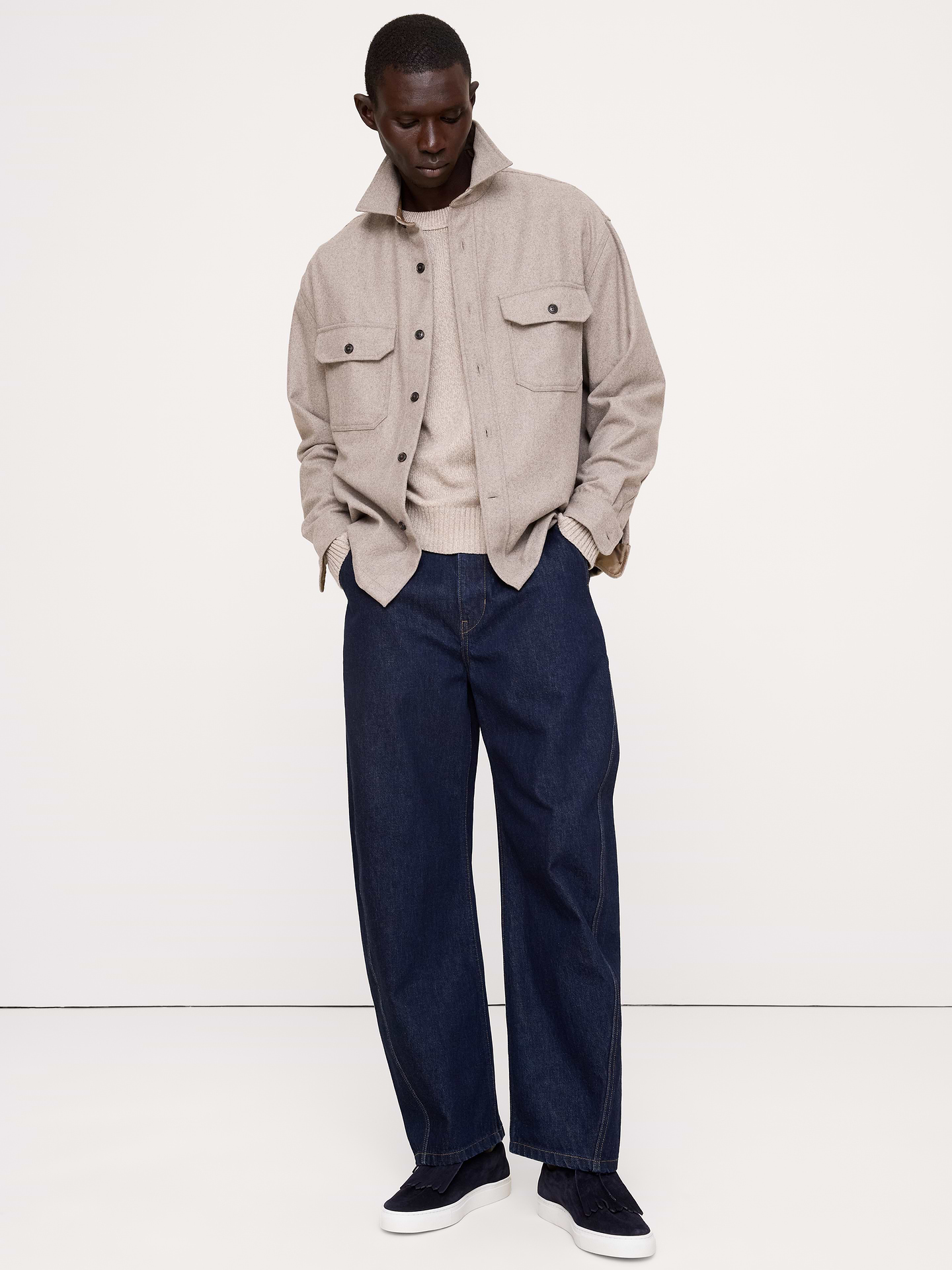 Image 2 of 6, Jim Navy Sneaker by Jacques Solovière