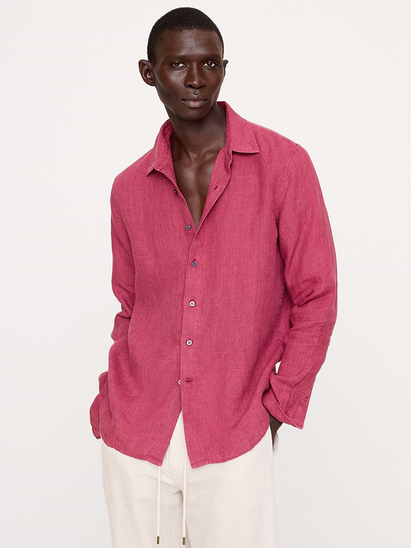Standard-Fit Linen Shirt