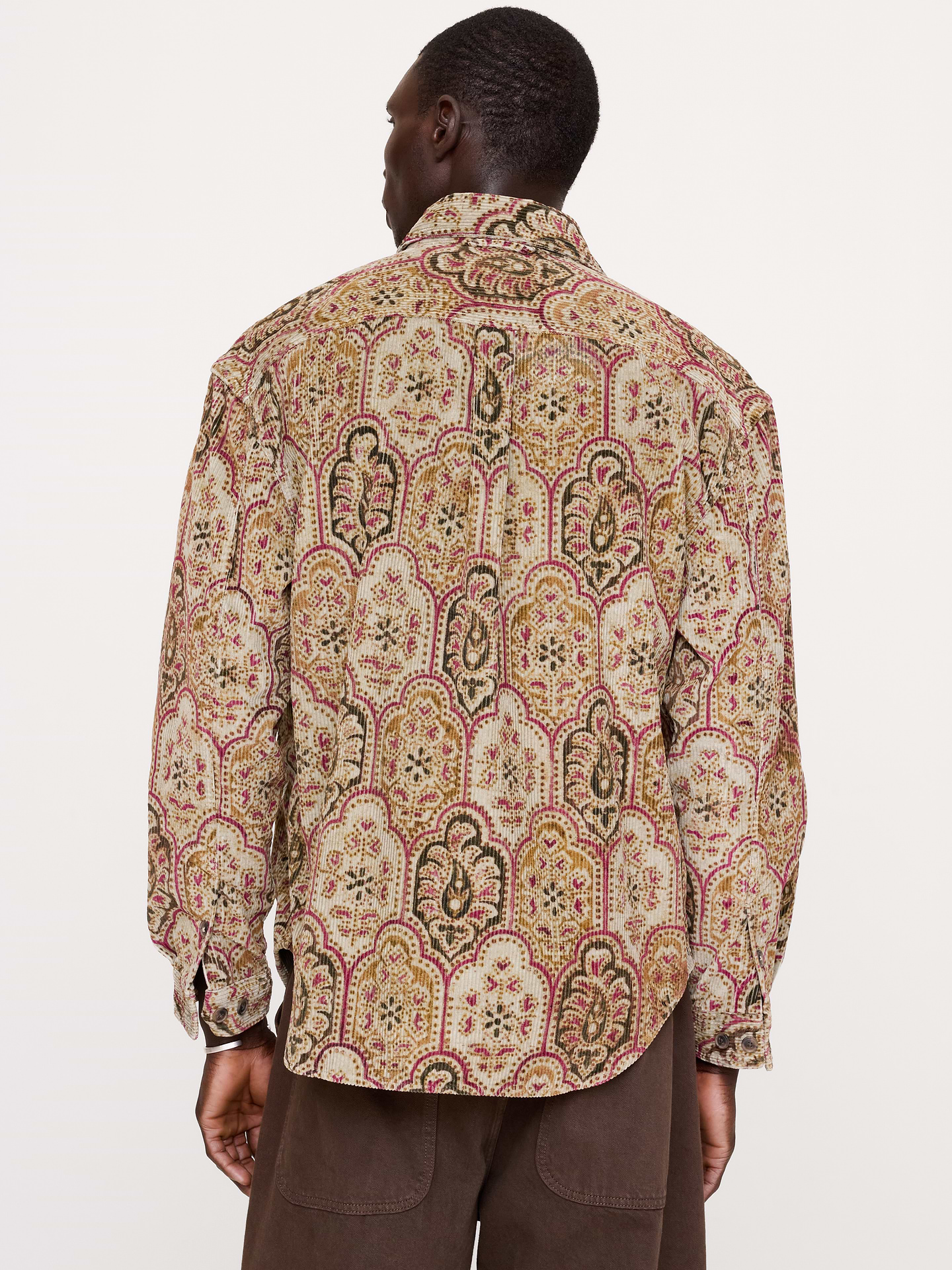 Image 2 of 4, Relaxed-Fit Heavyweight Corduroy Shirt