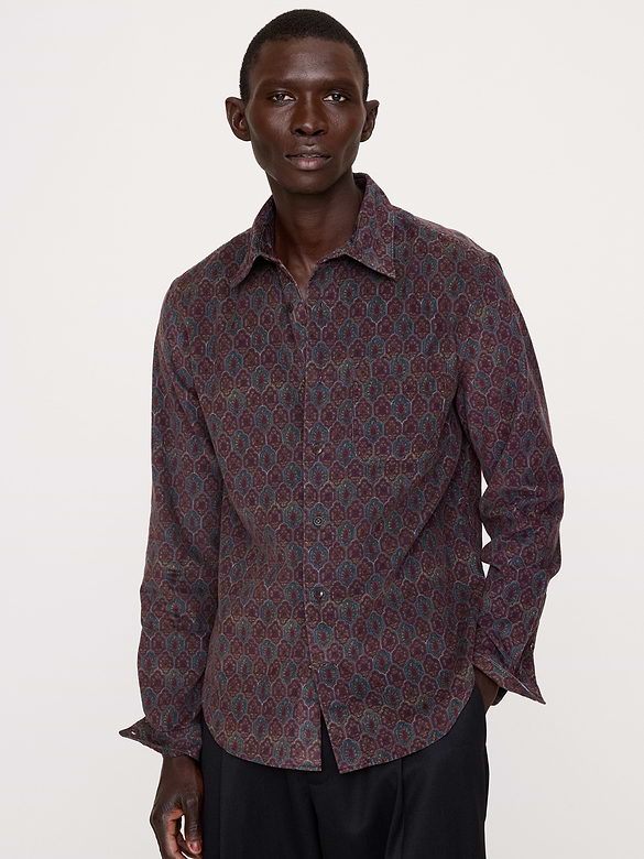 Standard-Fit Lightweight Corduroy Shirt