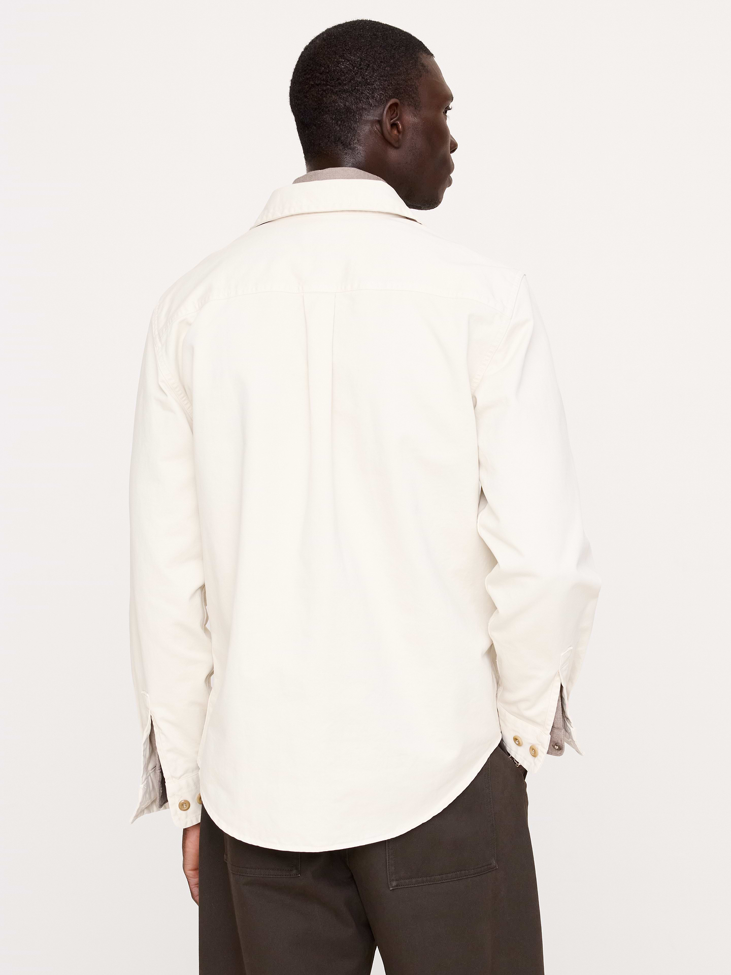 Image 3 de 8, Veste-chemise en sergé de coton