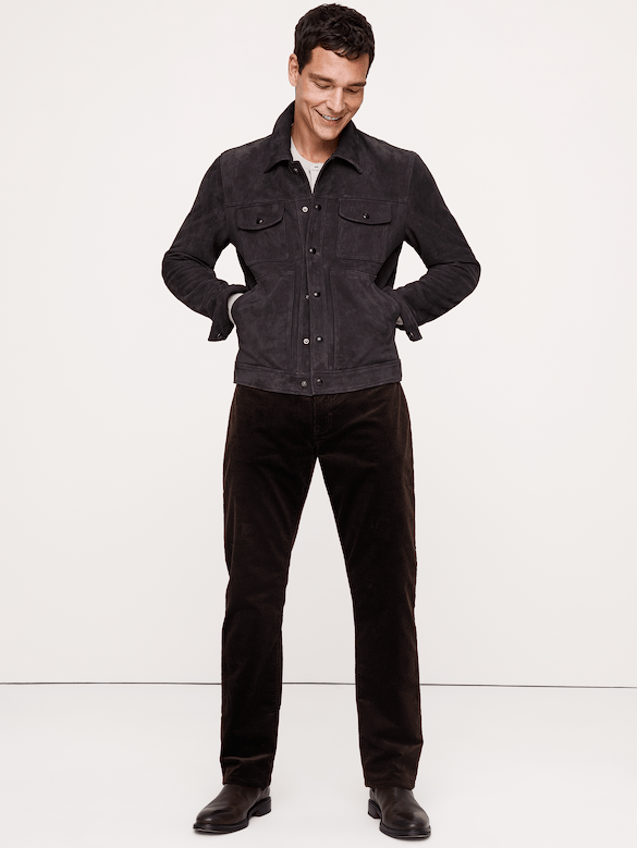 Straight Corduroy Traveler Pant