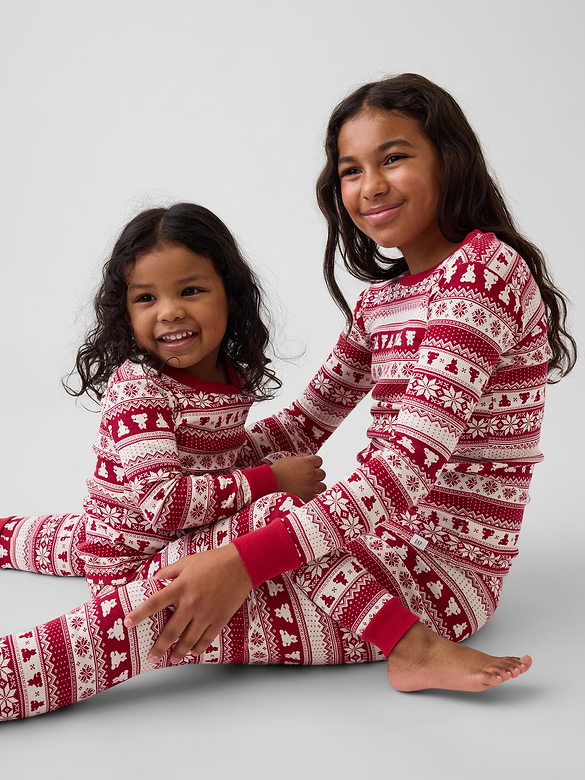 Kids & Baby Organic Brushed Cotton PJ Set