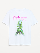 Image 1 of 2, rib-knit crew neck, short sleeves, licensed graphic, © 2026 Britney Spears. ALL RIGHTS RESERVED., Product #1183932