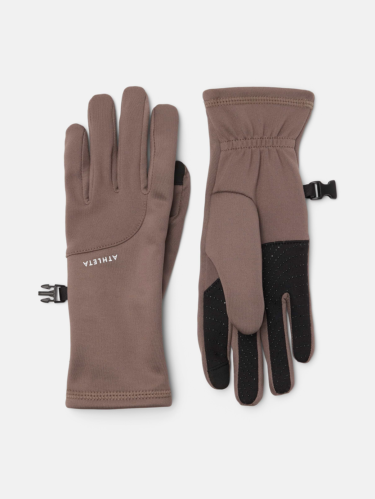Image 1 of 2, FOR: Your toughest cold-weather training sessions, FEEL: Plush SuperSonic has a brushed interior with supportive compression, FAVE: Clip keeps gloves together, Gripper details on fingers for added traction, Reflective logo for added visibility, Product #1179303